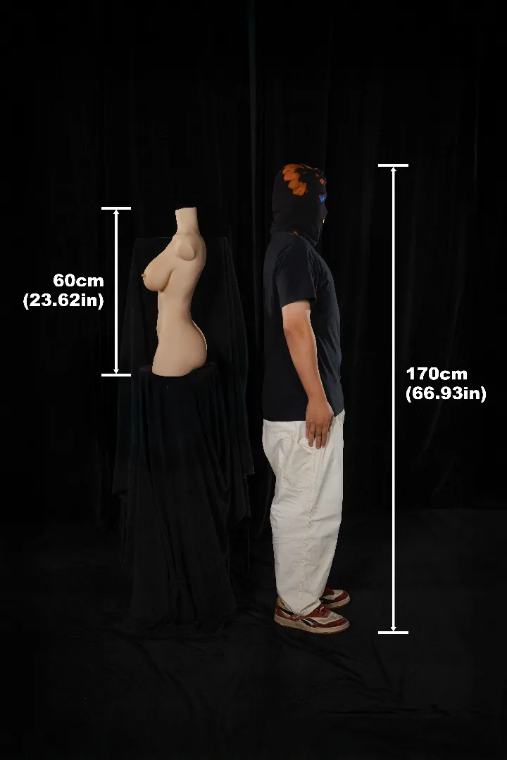 Torso de Muñeca Sexual de Silicona Climax 60cm